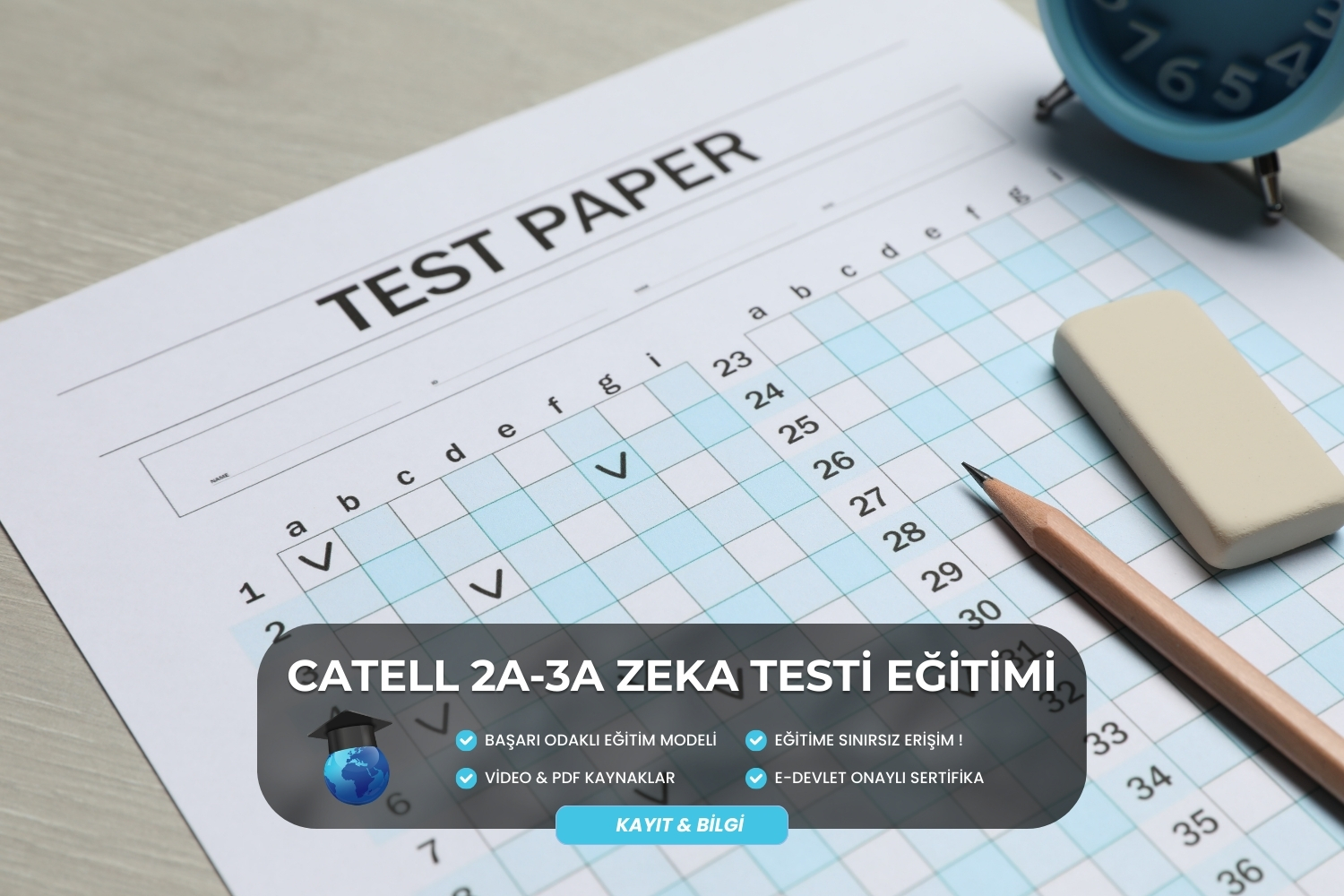 Catell 2A-3A Zeka Testi